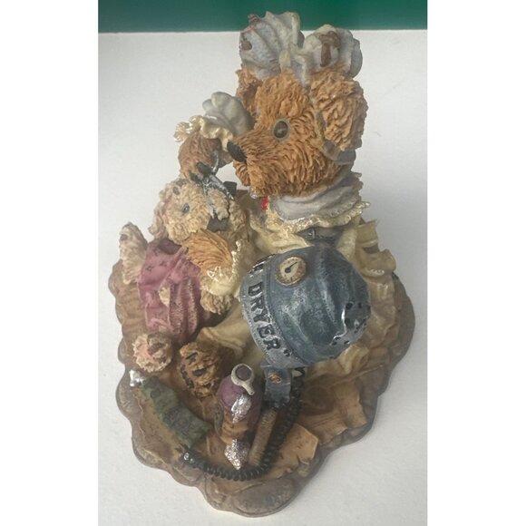 VINTAGE 1999 Boyds Bears & Friends The Bearstone Collection Wanda & Gert #227719 - Picture 12 of 14